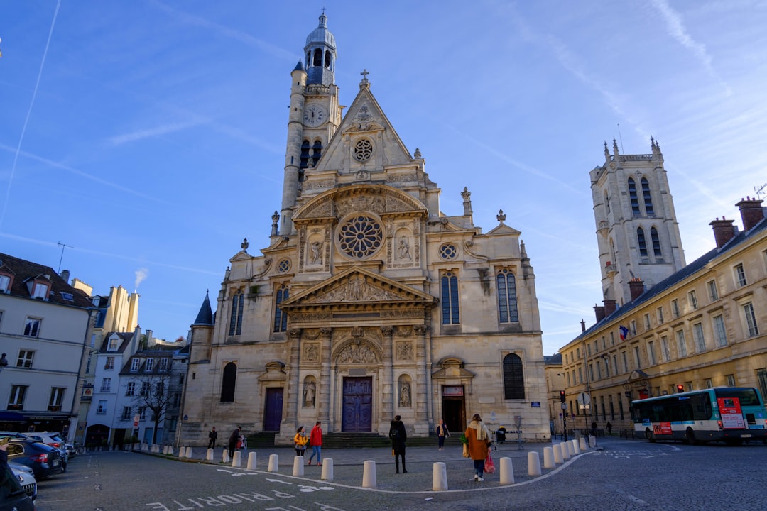 Vue touristique de Saint-Etienne